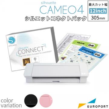 小型カッティングマシン シルエットカメオ4(silhouette-CAMEO4) シルエットコネクトパック　グラフテック [CAMEO4-SC-P3]