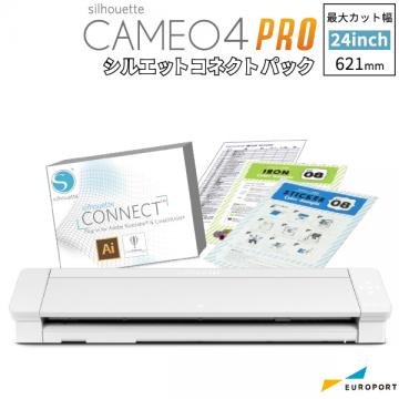 中型カッティングマシン シルエットカメオ4プロ (Silhouette CAMEO4 PRO)  シルエットコネクトパック グラフテック [CAMEO4PRO-SC]