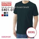 ユナイテッドアスレ 5.0oz レギュラーフィットTシャツ [XXXLサイズ] [5401-01]