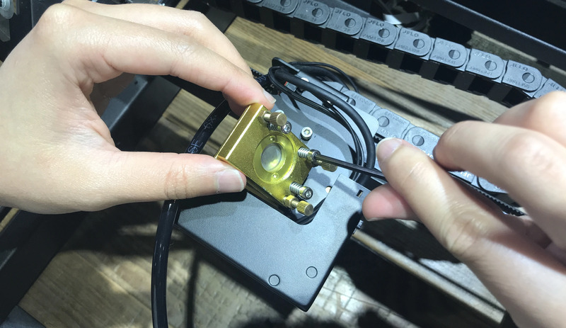 第3反射鏡を戻します